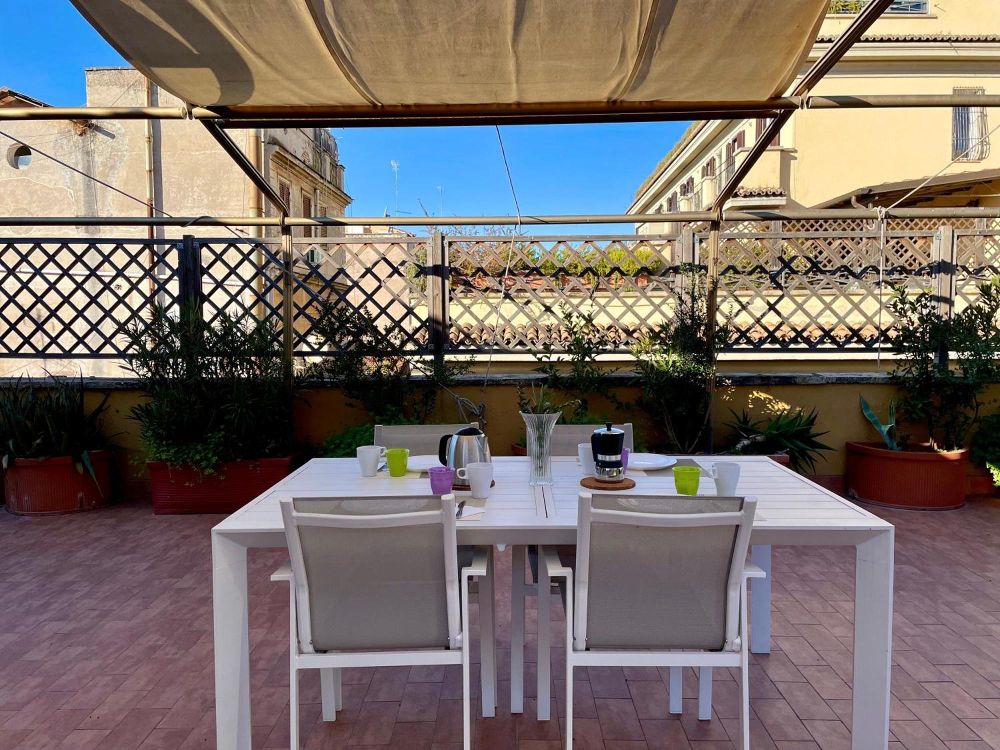 Elegant, With Private Terrace Next To The Vatican Rome Extérieur photo