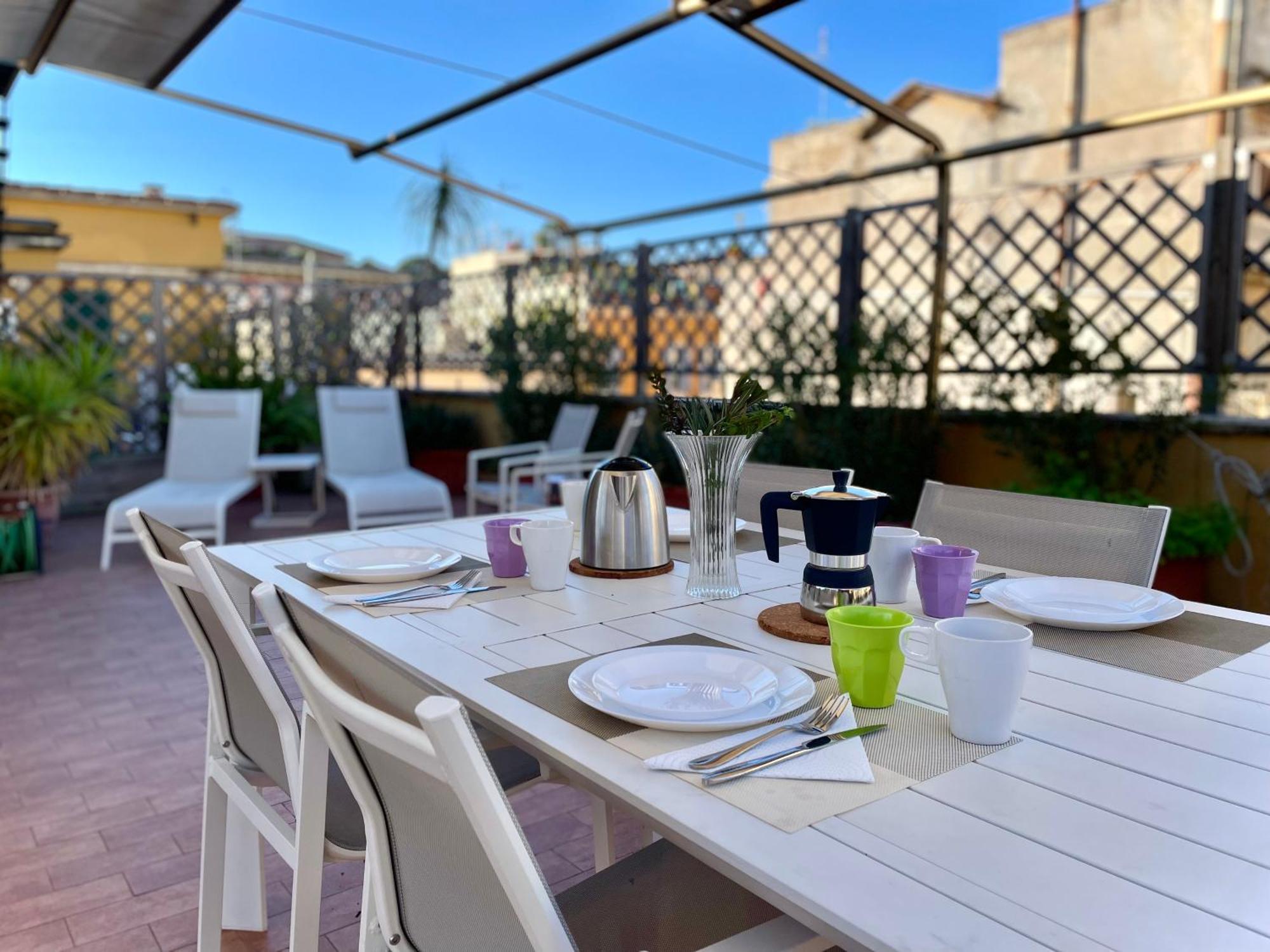 Elegant, With Private Terrace Next To The Vatican Rome Extérieur photo